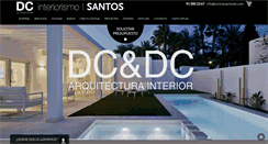 Desktop Screenshot of cocinassantosdc.com